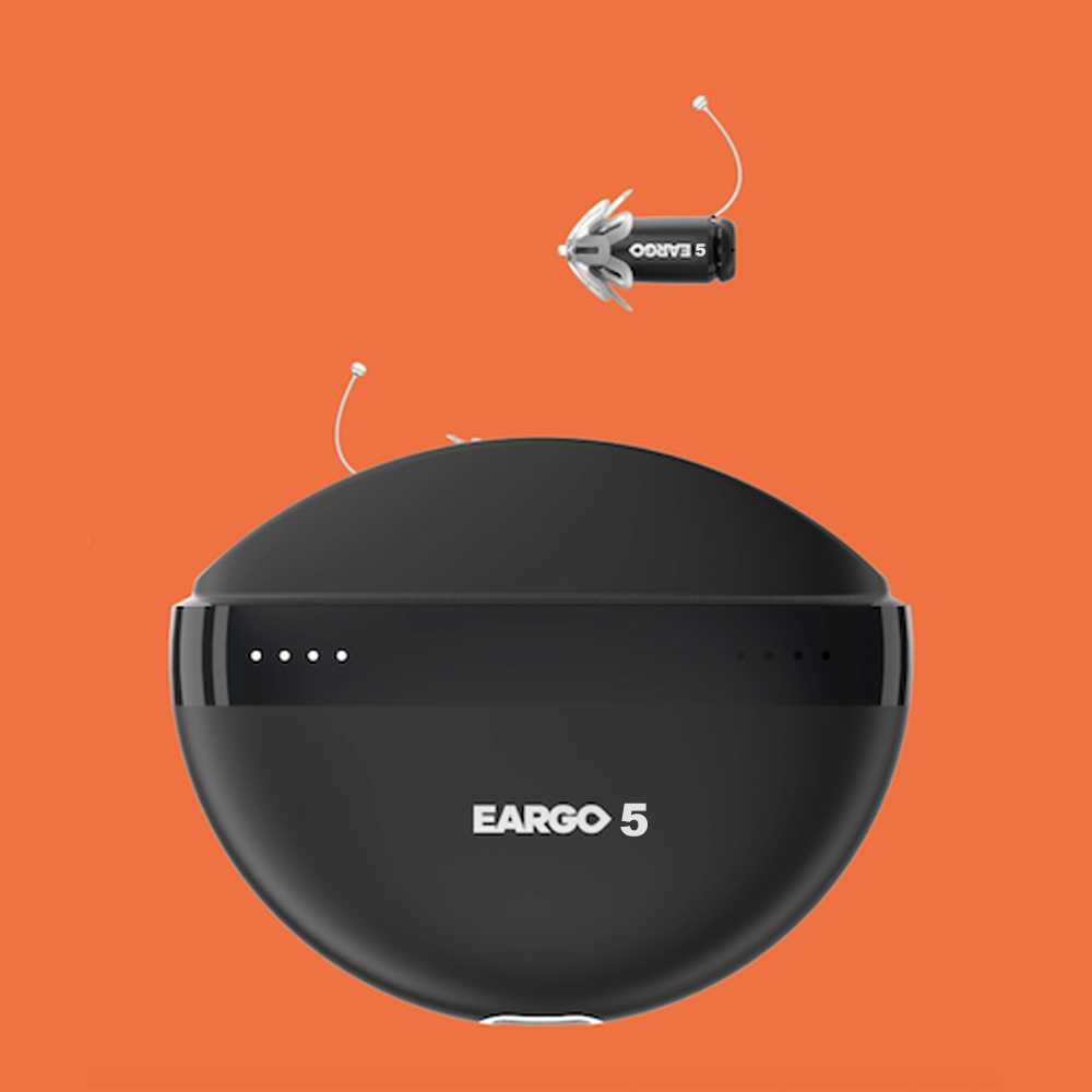 オムロンEARGO 5 左耳＋右耳 [20-50デシベル]、装着時間：10時間