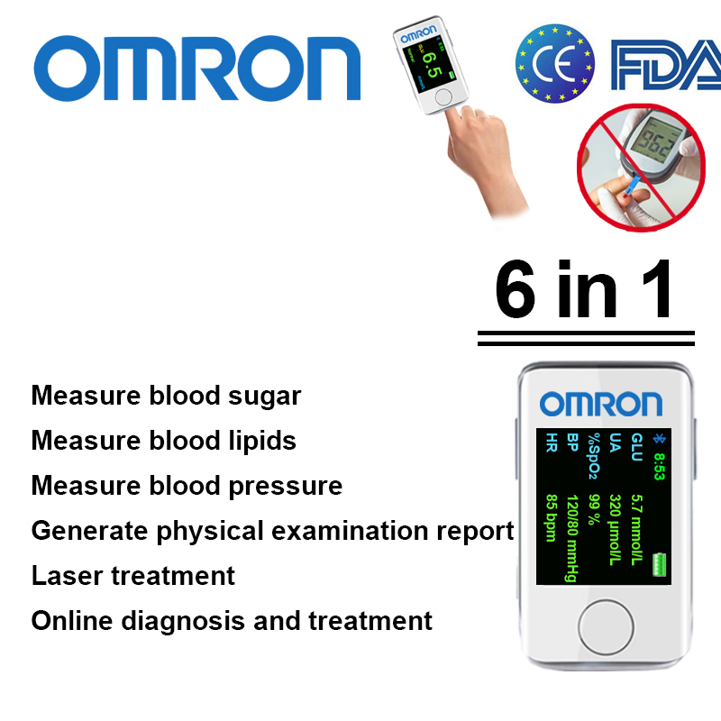【6-în-1】Glucometru multifuncțional